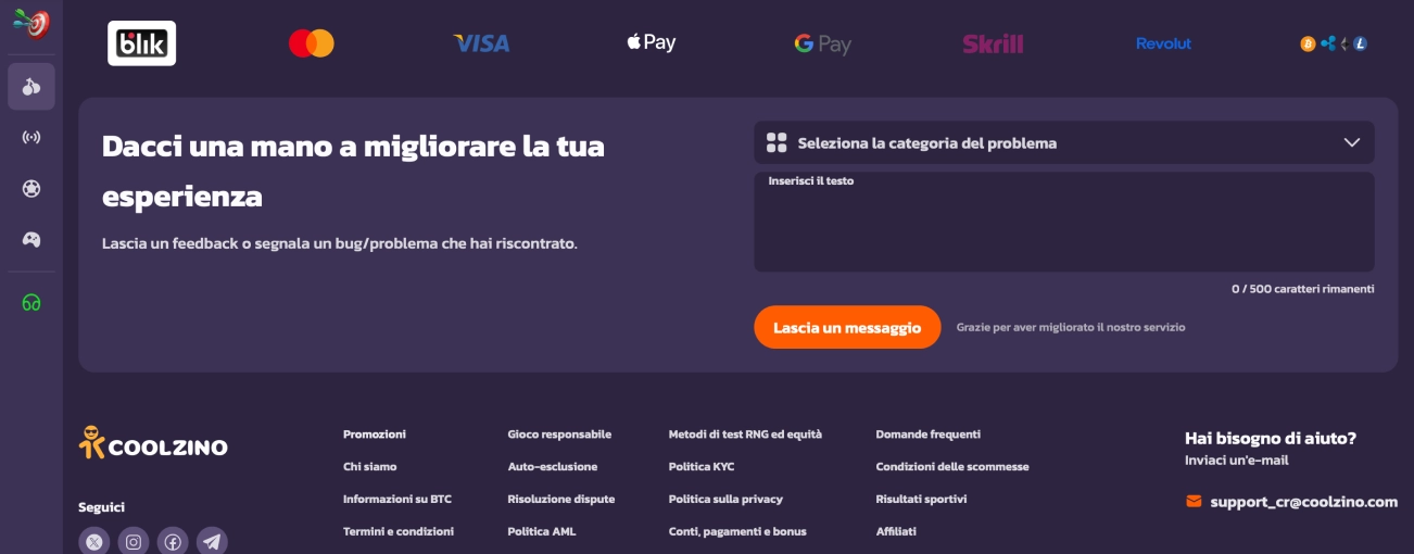 Il tuo jackpot è a un passo Coolzino